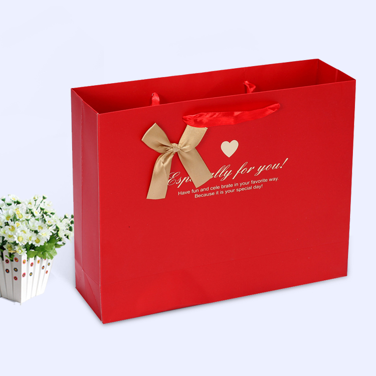 禮品紙袋廠家，手提紙袋定制燙金印刷